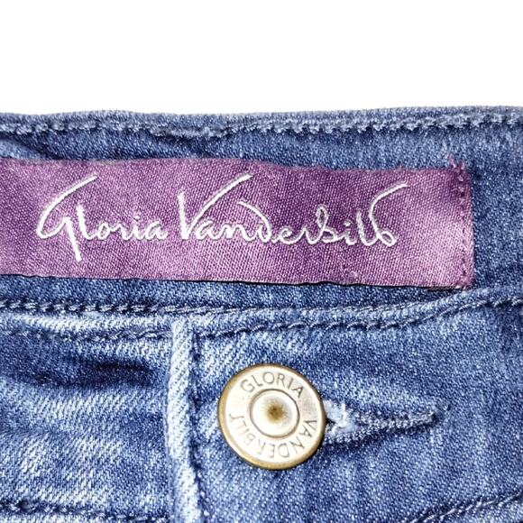 Women’s Iconic Gloria Vanderbilt Jeans – Blue- Amanda Style, Size 4 - Picture 3 of 6